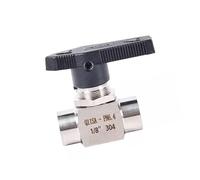 Easyly Operate Three Way Ball Valves Stainless Steel Construction for Machinery Petrochemical Fields Hydraulic Ball Valves