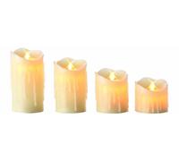 EASYmaxx 02777 Real Wax LED Candles | Flameless Candles | Flickering LED Candles
