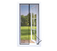 EASYmaxx Fly Screen Door with Magnetic Closure, 100 x 210 cm, Ideal for Balcony Door, Cellar Door & Patio Door, Easy Adhesive Installation, No Drilling & Screws, Can Be Cut to Size, Insect Protection