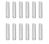 EASYmaxx Insect Protect Magnets for Gluing Insect Screen | Magnetic Plates Self-Adhesive | 12 Magnets Self-Adhesive for Fly Screen Window | Mosquito Net Magnet