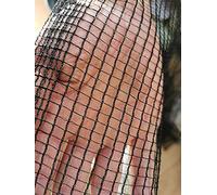 Easynets Strong Soft Black Butterfly Netting 2m Wide 5-6mm mesh size, 60gsm (2m x 12m)