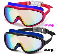EasYoung 2 Pack Swim Goggles for Men Women Youth Teen