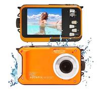 Easypix Aquapix W3027-O Wave Gold Digital Camera 5 Mill Pixel Waterproof Orange