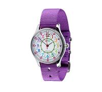 EasyRead Time Teacher WERW-COL-24-PU Learn the Time Girls Waterproof Watch Purple