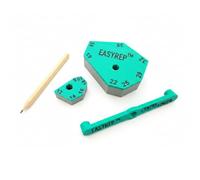 EASYREP PRO Scribing Block and Centre Finder Set, 13 Pencil Offsets 6-38mm, UK-Made Marking Gauge, for Carpentry, Joinery, Door Hanging and End Panels