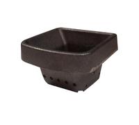 Easyricambi Cast Iron Fire Bowl for Ecotec Spokes H: 70 mm Mouth: 104 x 104 mm Pellet Stove