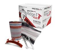 EasyRidge F Plus Dry Fix Ridge Kit Roof Apex Capping (10m) - Terracotta