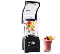 EASYROSE Blender Smoothie Maker 2L Food Blender with Sound Enclosure, 30000RPM Commercial Blenders for Kitchen, Milkshake, Cocktail & Fruit Juice, 10 Variable Speed, 1800W