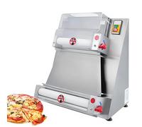 EASYROSE Electric Dough Sheeter Machine, Max 15" 40CM Commercial Pizza Dough Press Machine, Pasta Maker Machine for Icing, Marzipan & Puff Pastry, 0.7-5.4MM Dough Thickness Adjustment, 370W