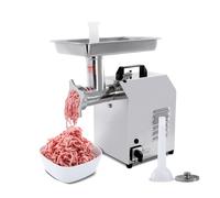 EASYROSE Meat Grinder Electric Sausage Maker Machine 80KG/Hr Stainless Steel Meat Mincer Machine with Nozzles Attachment #8 for Home & Commercial Use(TC8)