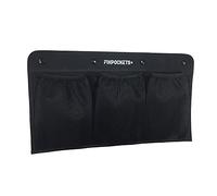easysac FixPockets Storage Net in the Form of Pockets for Fixing Without Drilling, for Commercial Vehicles, Motorhomes, Boats - 3 Pockets, 45 x 25 cm