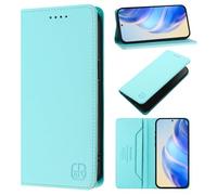 EasyShow Case for Redmi A5 Cases PU Leather Wallet Flip Cover with Kickstand and Card Slots Slim Card Holder Compatible with Redmi A5 Phone Casesr Mint Green