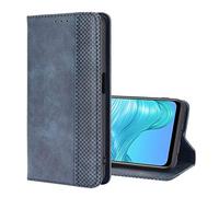 EasyShow Case for ZTE nubia Air 5G, Retro Style Wallet Magnetic Cover, Case Wallet PU Leather Phone Compatible with ZTE nubia Air 5G-Blue