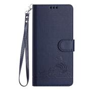 EasyShow Compatible with Cricket Icon Plus 2026 Wallet Caser, Wallet Cover Magnetic Closure and Flip Stand Cases, Premium 3D Vintage print Phone Shell Case Suitable for Cricket Icon Plus 2026 Blue