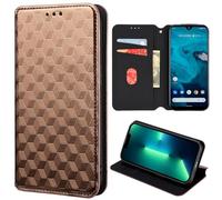 EasyShow Compatible with Cricket Icon Pro 2026 Wallet Case, Premium PU Leather three-dimensional pattern Flip Cases, [Card Slots][Kickstand] Flip Folio Caser Cover for Cricket Icon Pro 2026 Brown