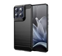 EasyShow Compatible with Motorola Edge 70 Cover, Motorola Edge 70 Case Premium Soft Rubber Cover Shock Proof with Anti-Slip-Black