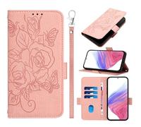 EasyShow Compatible with Nokia HMD Skyline Wallet Case, Wallet Cover Magnetic Closure and Flip Stand Caser, 3D Vintage Phone Shell Cases Suitable for Nokia HMD Skyline -Pink