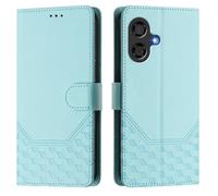 EasyShow Wallet Case for Coolpad Cool 40i, Honeycomb Flip Wallet Cover with Card Slots, Premium Magnetic PU Leather Compatible with Coolpad Cool 40i Mint Green
