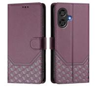 EasyShow Wallet Case for Coolpad Cool 40i, Honeycomb Flip Wallet Cover with Card Slots, Premium Magnetic PU Leather Compatible with Coolpad Cool 40i