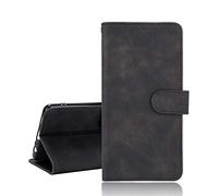 EasyShow Wallet Case for Honor 600 Lite Case, Kickstand function and Card Slots with Magnetic Buckle Phone, Leather Phone Cases Compatible with Honor 600 Lite-Black