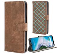 EasyShow Wallet Case for Redmi A7 Pro, Magnetic Shockproof PU Leather Cases with [RFID Blocking] Credit Card Slots Kickstand Protective, Flip Phone Cover Compatible with Redmi A7 Pro Brown