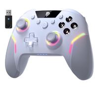 EasySMX X20 Wireless Gaming Controller - Dual-Cut Triggers & Mechanical Buttons, Hall Joystick, Tri-Mode for PC/Switch/Android/iOS, Battery (1000mAh)