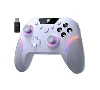 EasySMX X20 Wireless PC Controller with Removable Hall Effect Sticks, 2-Stage Trigger Lock, Mechanical Buttons, 1000Hz, for Switch/PC/Android/Steam