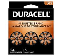 EasyTab Hearing Aid Batteries, Size 312, 24 count-Duracell-4133365982