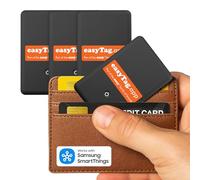 easyTag Wallet Card Tracker (4 Pack), Compatible with Samsung SmartThings
