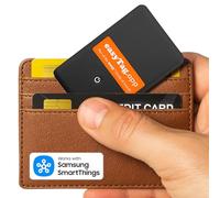 easyTag Card Tracker (Samsung Only) - Slim and Global Tracking Smart Tag for Wallets, Bags, Suitcases and Luggage. Rechargeable Smart Tag Compatible with Samsung SmartThings App