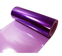 EASYTAR 12 by 40 inches Auto Car Sticker Smoke Fog Light HeadLight Taillight Tint Vinyl Film Sheet Car Decoration Decals(Purple)