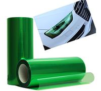 EASYTAR 12 by 40 inches Auto Car Sticker Smoke Fog Light HeadLight Taillight Tint Vinyl Film Sheet Car Decoration Decals(Green)