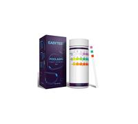 EASYTEST Hot Tub Test Strips, 150 Strips Pool and Spa Test for pH,Total Alkalinity,Free Chlorine and Bromine, Accurate 3 in 1 Pool Water Testing Kit