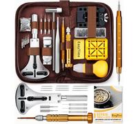 EasyTime Watch Repair Kit, Watch Link Removal Tool, Watch Band Adjustment, Including Watch Back Case Opener, Spring Bar, Operation Manual, Suitable for Battery Replacement and Strap disassemble