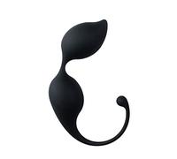 Easytoys Black Double Bended Silicone Kegel Exerciser