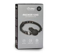 Easytoys - Black Gag with Internal Dildo