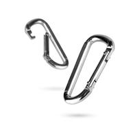 Easytoys Fetish Collection Carabiner Clip, Silver