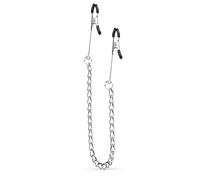 EasyToys Fetish Collection Long Nipple Clamps with Chain
