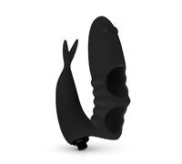Easytoys Finger - 2-in-1 Finger Vibrator (Black)