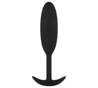 EasyToys Heavy Fulfiller - 54 g Anal Plug - Small (Black)