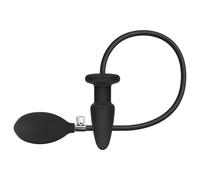 EasyToys - Inflatable Anal Plug (Black)