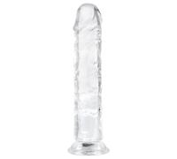EasyToys - Jelly Dildo - 18cm (Clear)