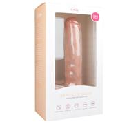 Easytoys - Large Suction Cup Dildo with Balls (11.6") - Natural