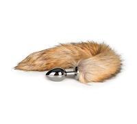 EasyToys Medium Silver Fox Tail Plug