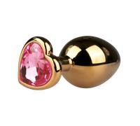 EasyToys Metal Butt Plug - Pink