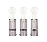 Easytoys Nipple and Clit Suckers - 3-Piece