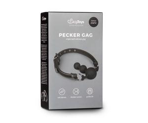 EasyToys Pecker Ball Gag Beads Triple Balls Silicone Dong | Mouth Gag