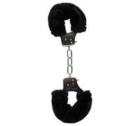 Easytoys - Plush Handcuffs (Black)