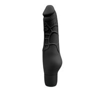 Easytoys Power Vibe - Classic Silicone Vibrator (Black)