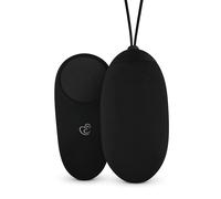 Easytoys - Rechargeable Waterproof Remote Control Vibrating Egg (Black)